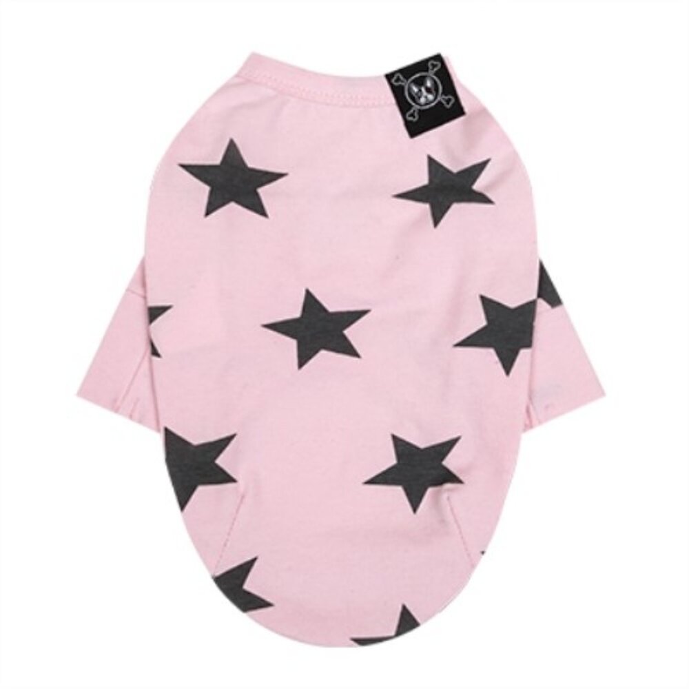 Long Sleeve Star Shirt by Puppy Angel - PINK M/L - NEW
